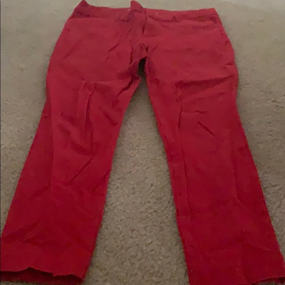 Red pants
